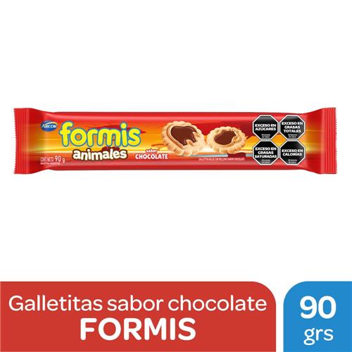GALLETITAS FORMIS 90G VAINILLA CHOCOLATE