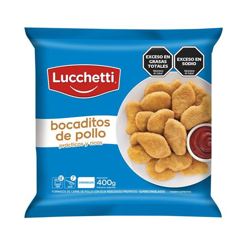 BOCADITOS DE POLLO LUCCHETTI 400G