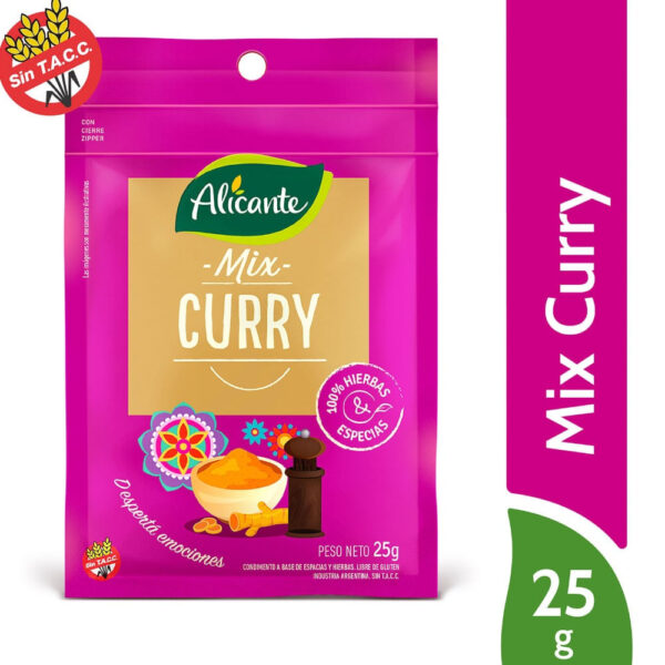 CONDIMENTO ALICANTE MIX CURRY