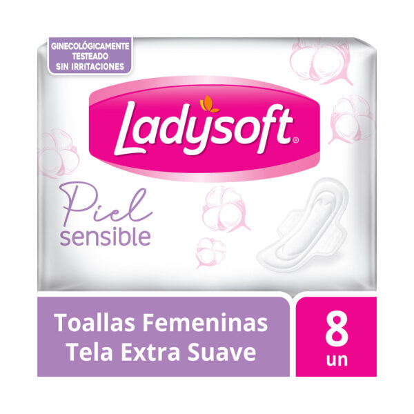TOALLA LADYSOFT 8U PIEL SENSIBLE