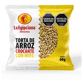 7790681001252 TORTA DE ARROZ LA EGIPCIANA 60G.