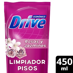 7791290794863 LIMPIADOR DRIVE DP 450 ROSAS JAZMIN