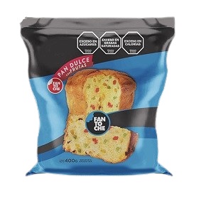 PAN DULCE FANTOCHE 400G CON FRUTAS