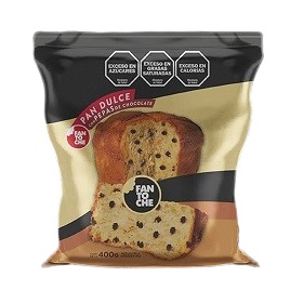 PAN DULCE FANTOCHE 400G CHIPS CHOCOLATE