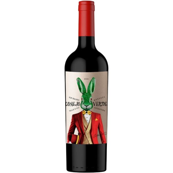 VINO CONEJO VERDE 750 MALBEC