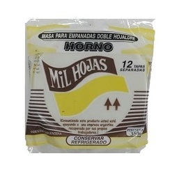 DISCOS EMPANADAS MIL HOJAS DOBLE HOJALDRE HORNO
