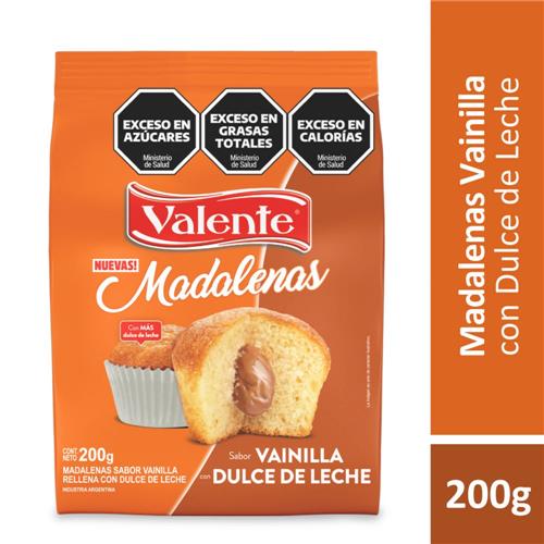 MADALENA VALENTE 180G VAIN.RELLENA DULCE