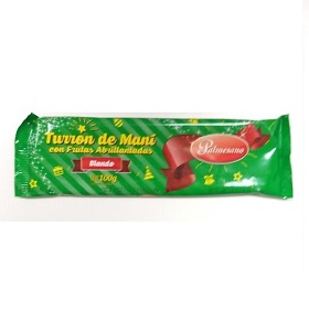 TURRON PALMESANO 100G ESTUCHE YEMA Y FRUTAS