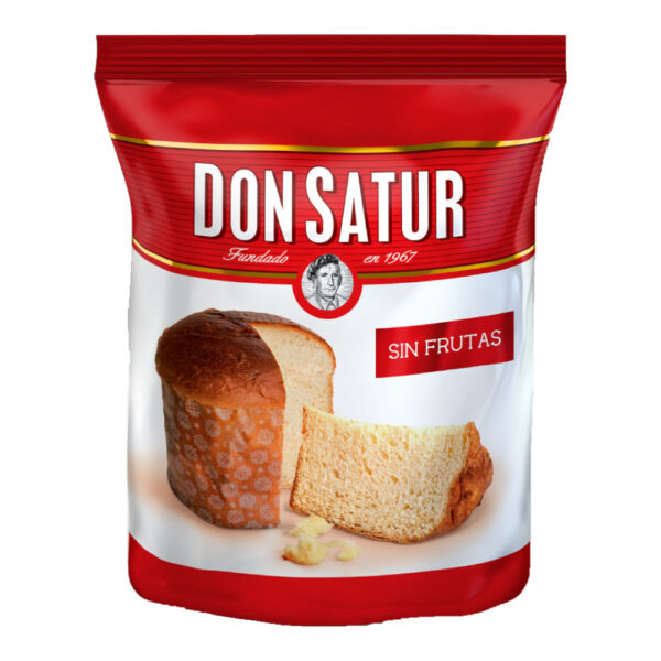 PAN DULCE DON SATUR 400G SIN FRUTAS