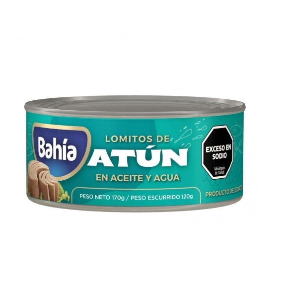 7795933000496 ATUN BAHIA 170G ENTERO ACEITE Y AGUA