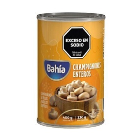 CHAMPIGÑONES BAHIA 400G ENTEROS