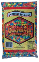 7798029711160 LENTEJAS GRABICH 80G FRUTALES