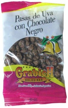 7798029714246 PASAS UVAS GRABICH 80G CHOCOLATE