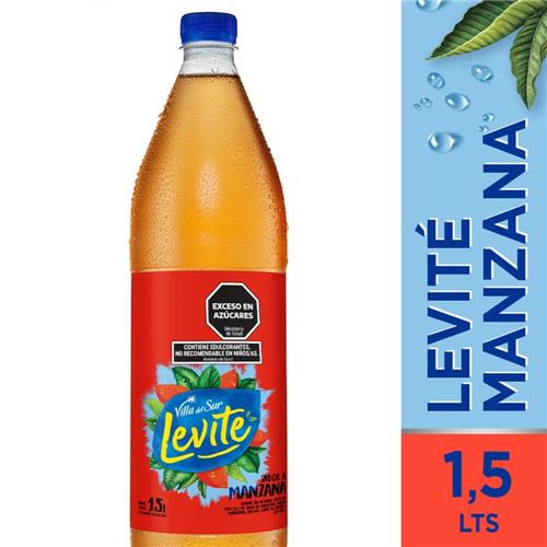 7798062548709 AGUA LEVITE 1.5L MANZANA