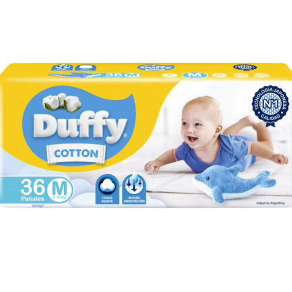 PAÑAL DUFFY COTTON M 36U.