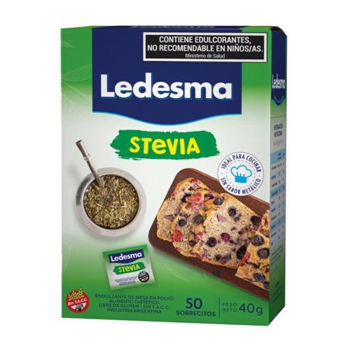EDULCORANTE LEDESMA 50U STEVIA