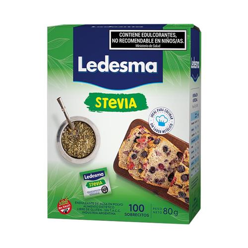 7799086000273 EDULCORANTE LEDESMA 100U STEVIA
