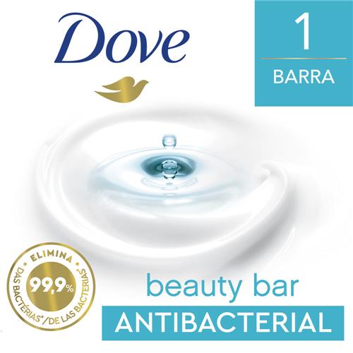 JABON TOCADOR DOVE 90G ANTIBACTERIAL