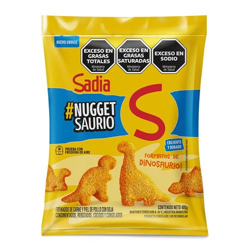 NUGGETSAURIO DE POLLO SADIA 400G