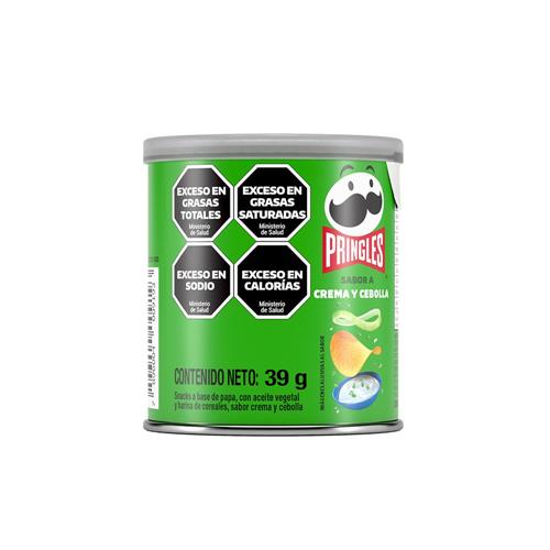 7896004009193 PAPAS PRINGLES 39G CREMA Y CEBOLLA.