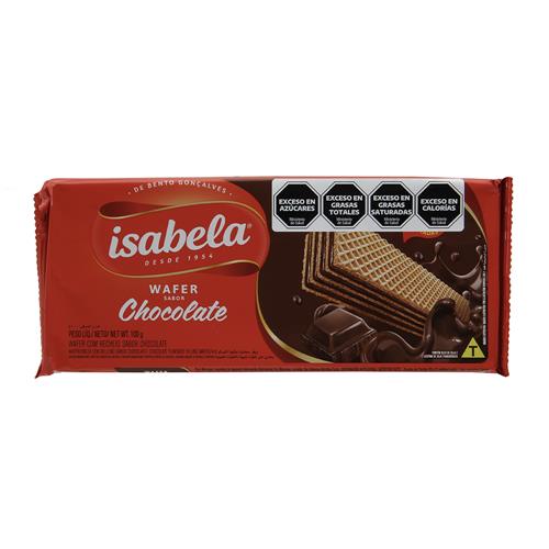 7896022086183 OBLEAS ISABELA 100G CHOCOLATE.