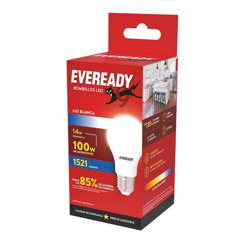 8888021307979 LAMPARAS EVEREADY 14W LUZ BLANCA
