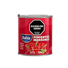 PIMIENTOS MORRONES BAHIA 185G